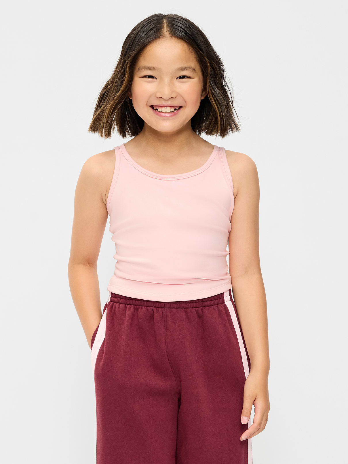 Image number 1 showing, StudioSmooth Sleeveless Top for Girls