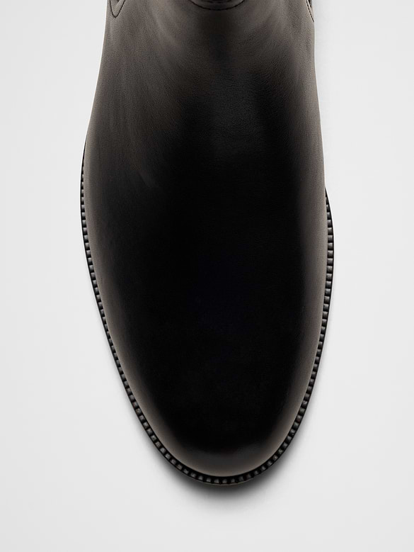 Leather Chelsea Dress Boot