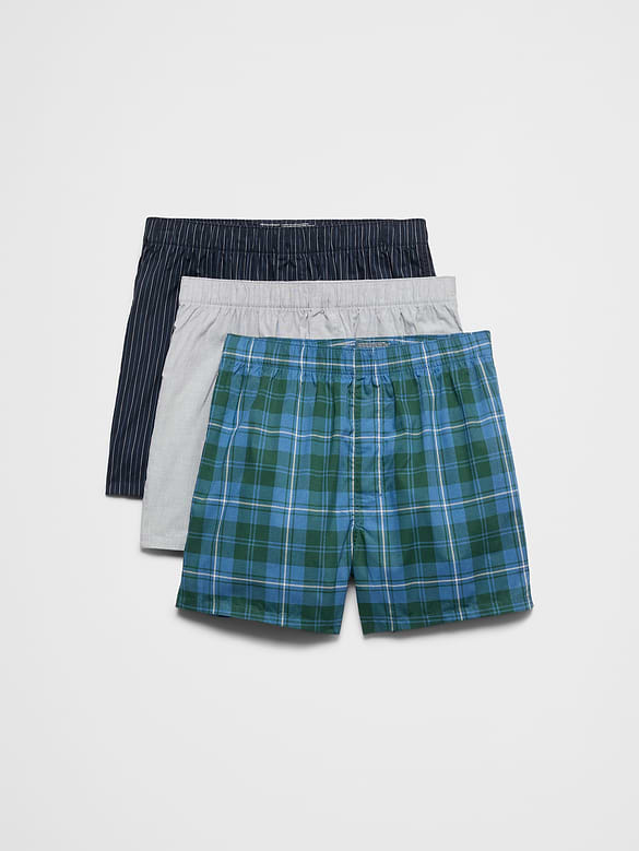 Cotton Boxers (3 Pack)