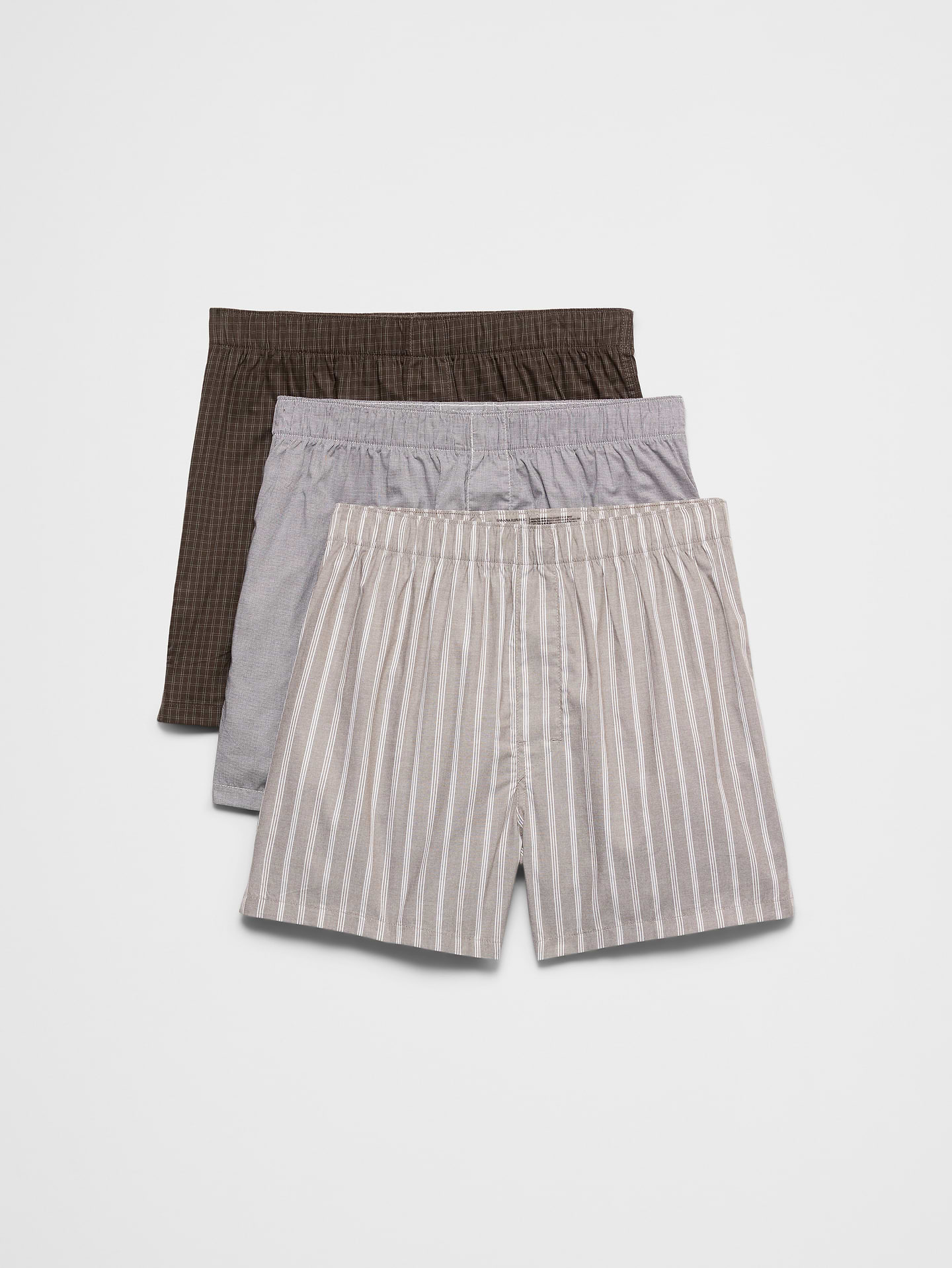 Image number 1 showing, Cotton Boxers (3 Pack)
