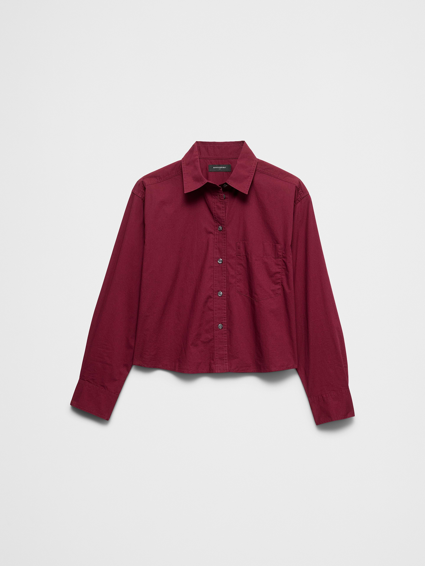 Image number 4 showing, Cotton Cropped Shirt