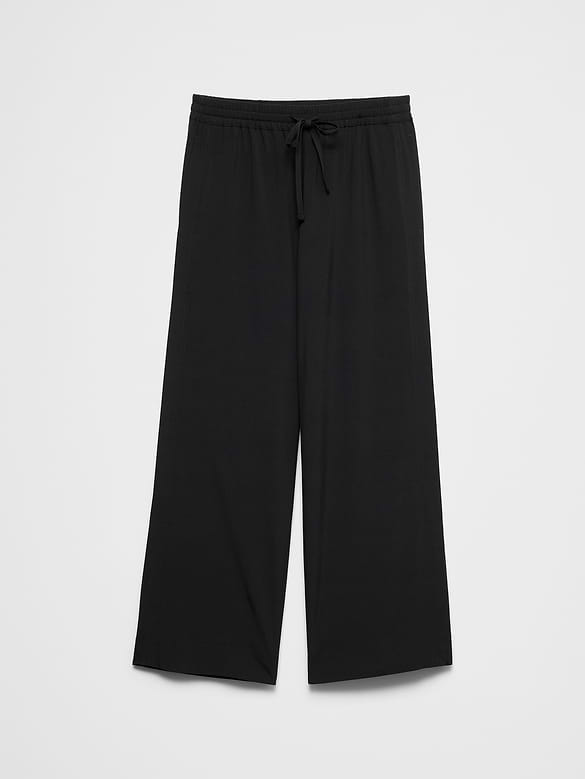 Wide-Leg Mid-Rise Airstretch Pant