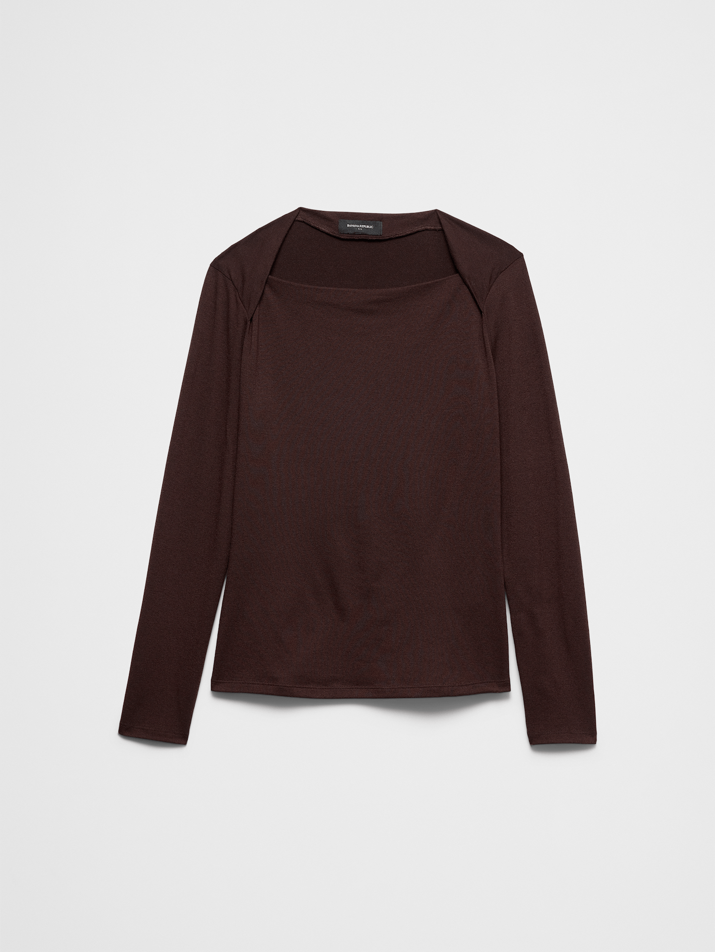 Image number 4 showing, Jersey Straight-Neck T-Shirt