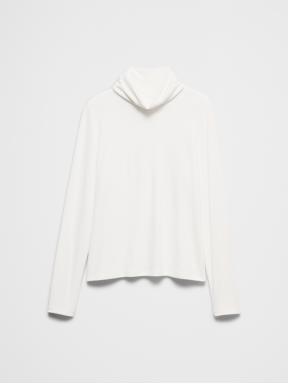 Soft Luxe Turtle-Neck Top
