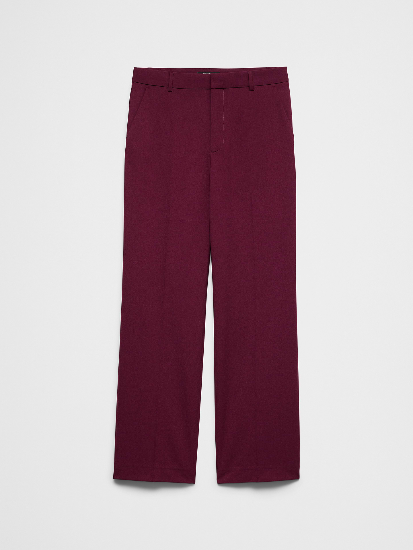 Image number 4 showing, Straight High-Rise Sculpted Trouser