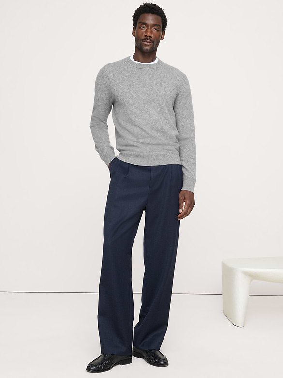 Cashmere Crew-Neck Sweater