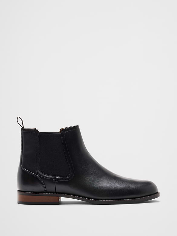 Leather Chelsea Dress Boot