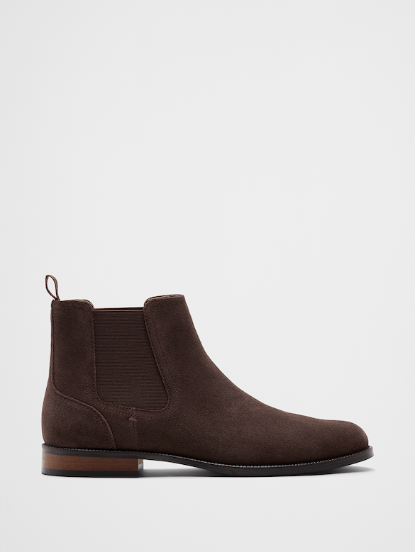 Suede Chelsea Dress Boot
