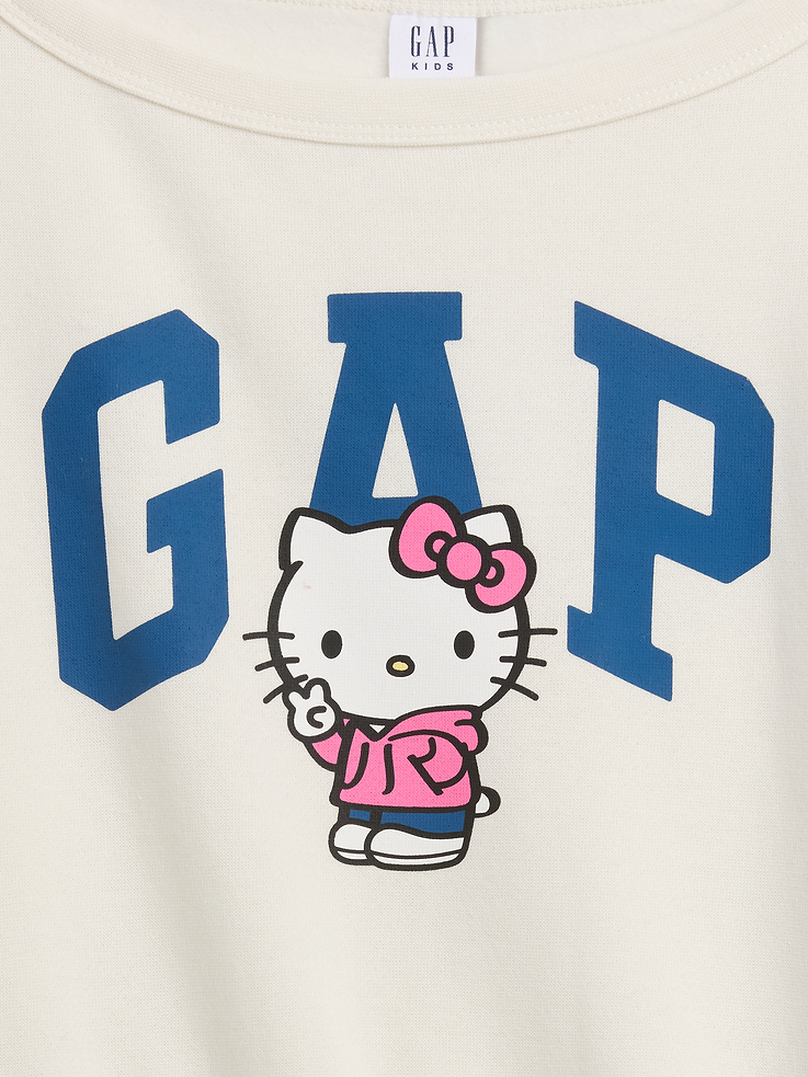 Image number 2 showing, GapKids Hello Kitty Relaxed Logo Sweatshirt