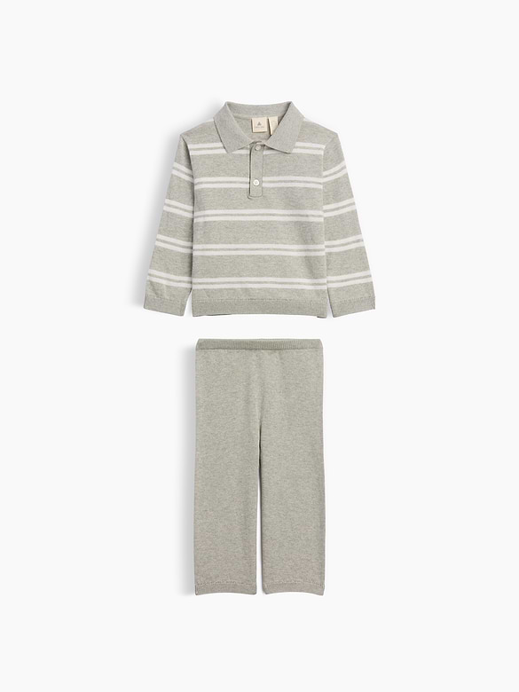 Baby Two-Piece Collared Sweater Set