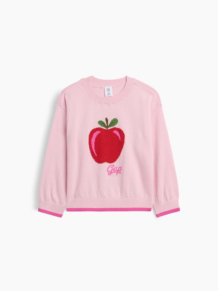 Image number 1 showing, babyGap Intarsia Crewneck Sweater