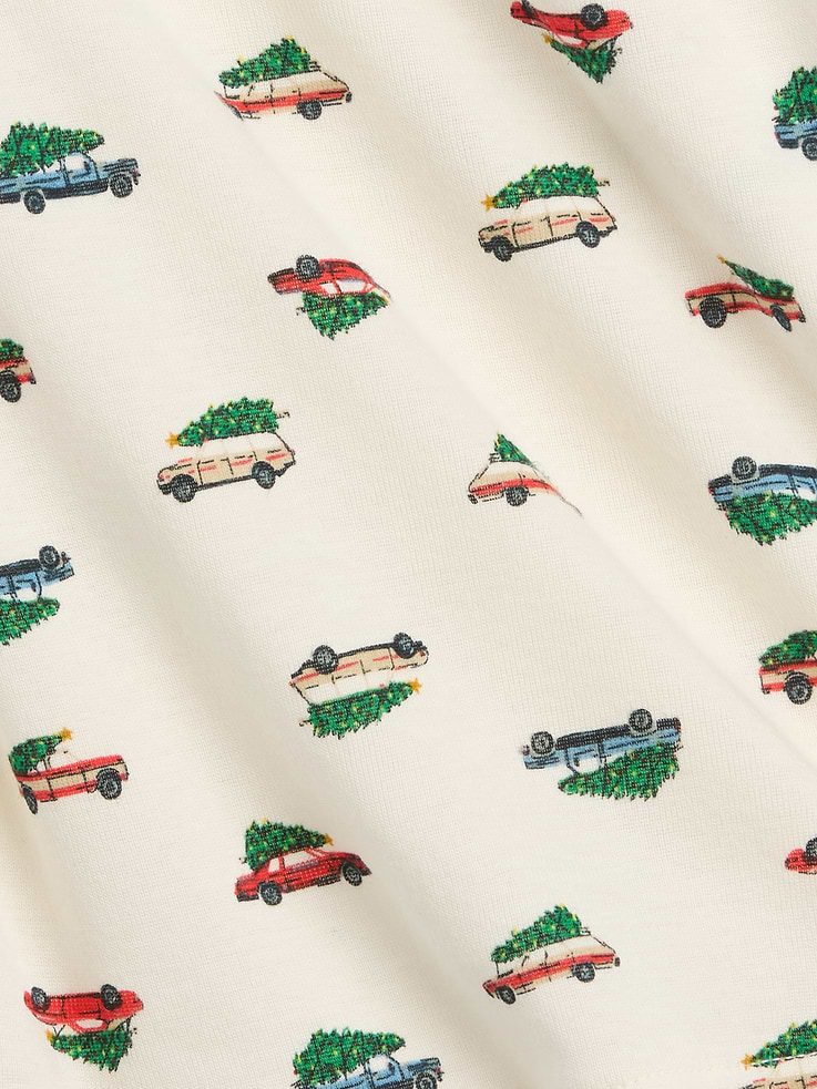 Image number 2 showing, Kids & babyGap X-Mas Tree Print PJ Set