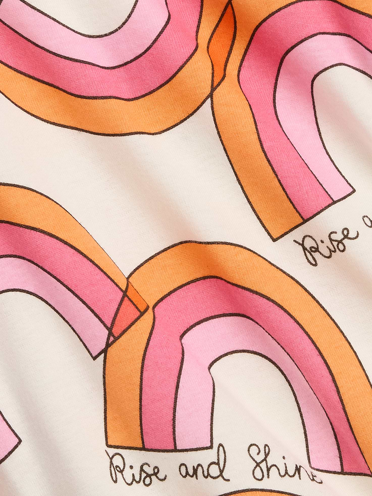 Image number 2 showing, babyGap Rainbow Print PJ Set