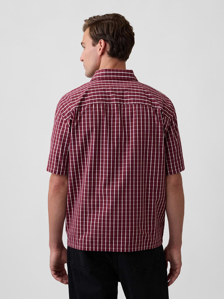 Image number 2 showing, Poplin Shirt in Boxy Fit