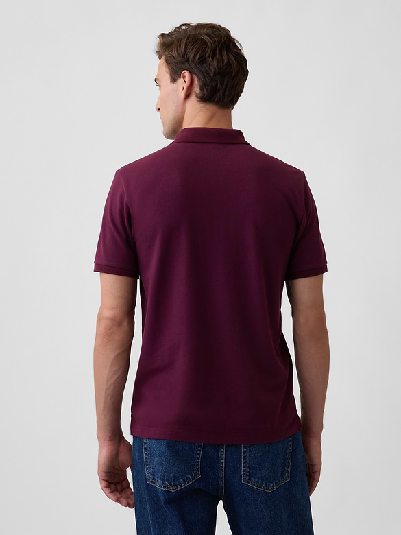 Stretch Pique Polo Shirt