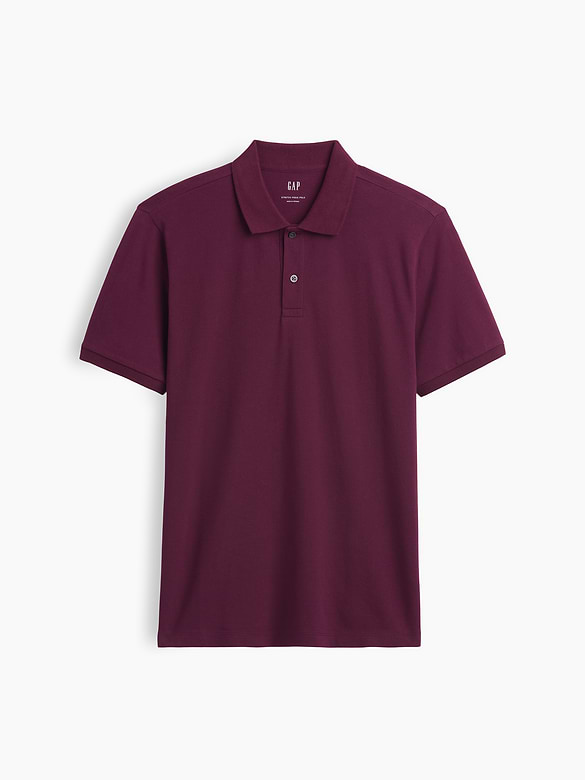 Stretch Pique Polo Shirt