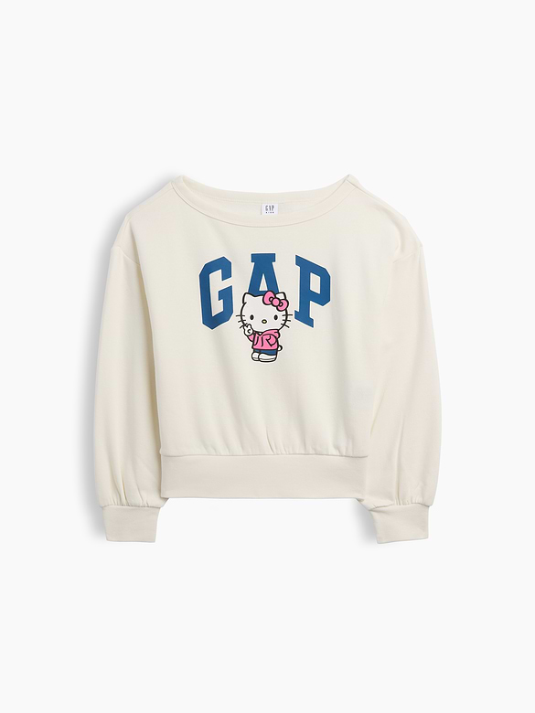GapKids Hello Kitty Relaxed Logo Sweatshirt