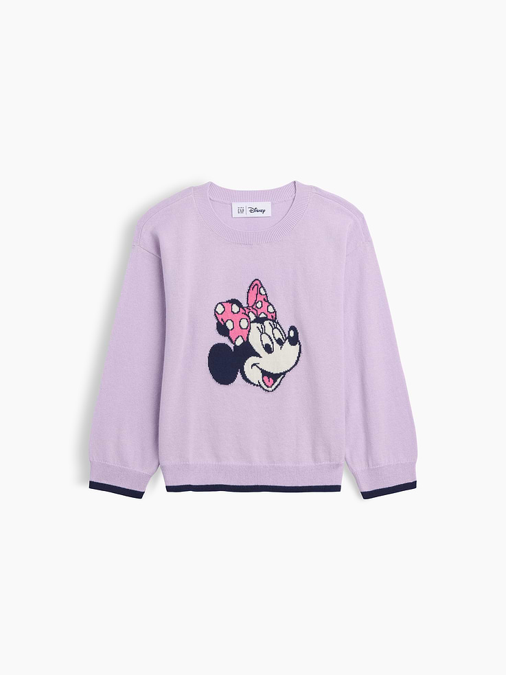 Image number 1 showing, babyGap × Disney Minnie Mouse Intarsia Sweater