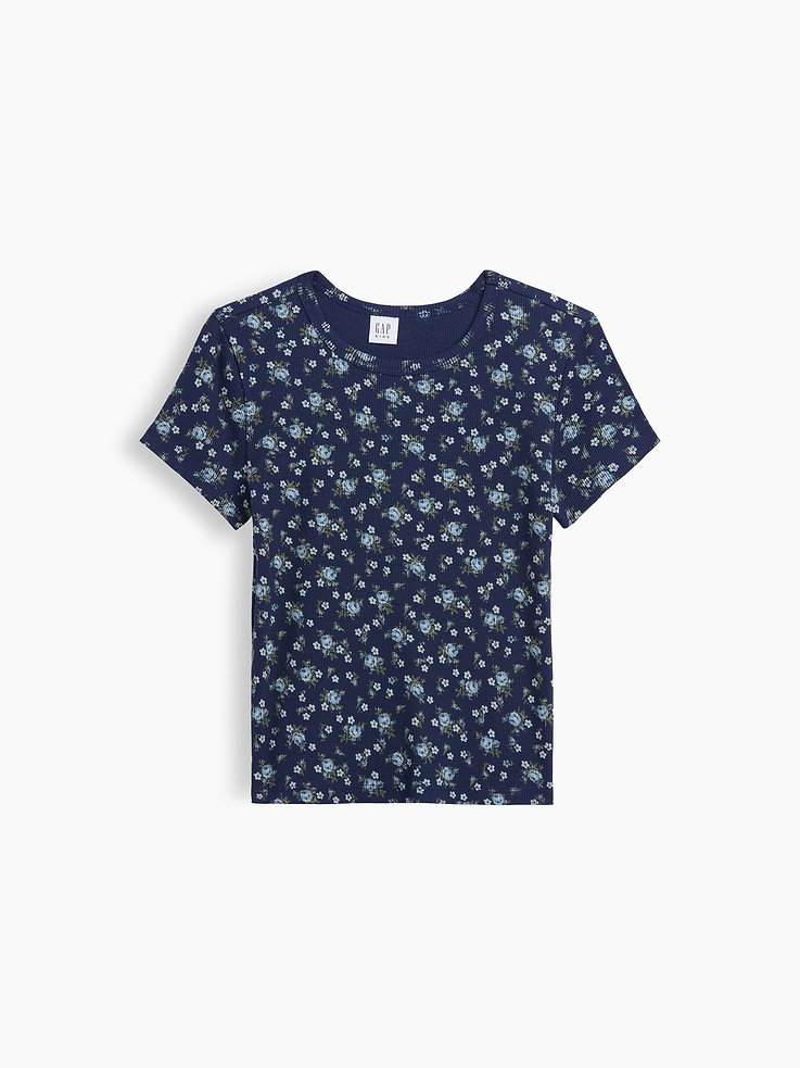 Image number 1 showing, Kids Ribbed T-Shirt