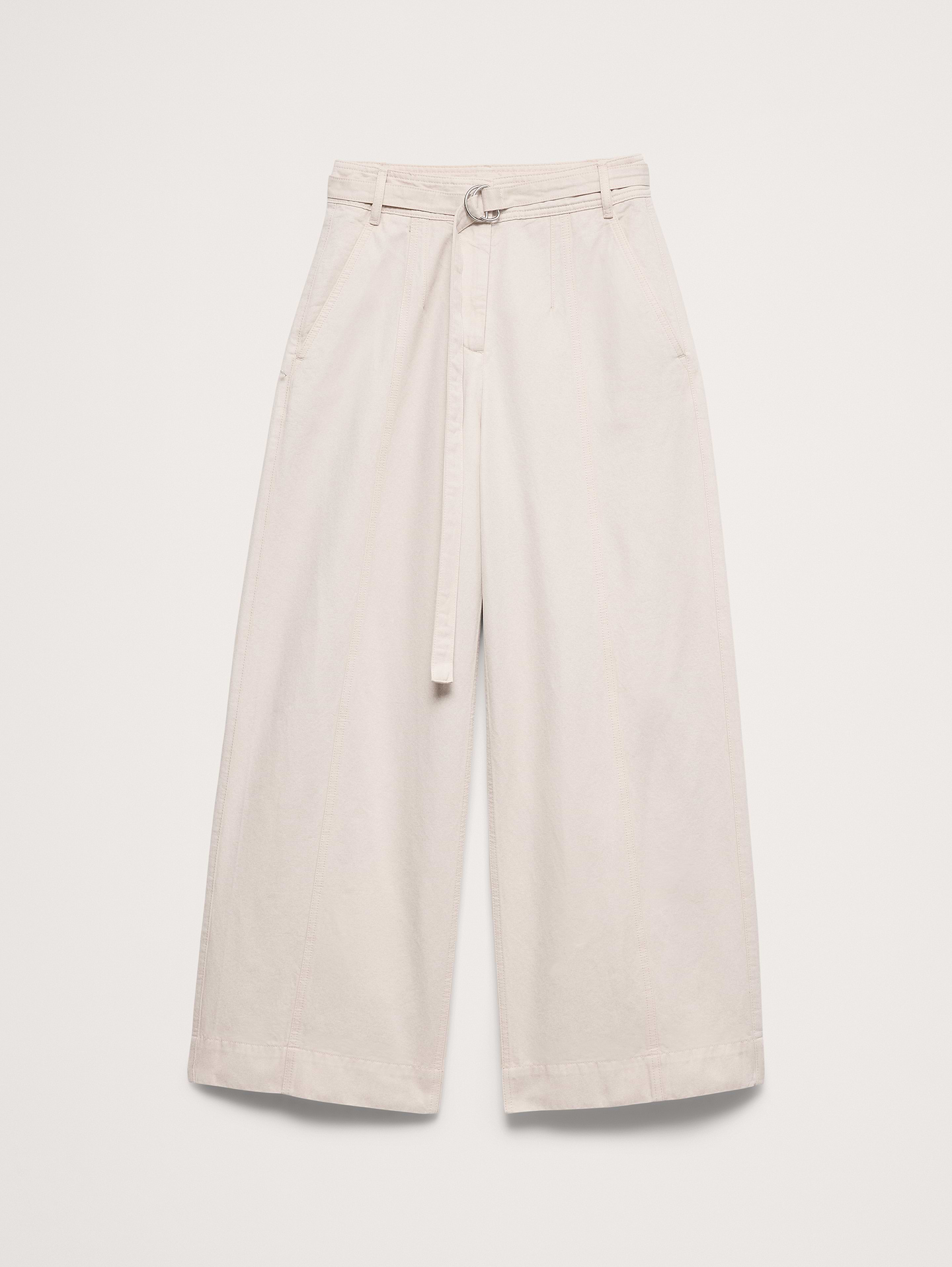 L'image numéro 7 présente Pantalon utilitaire à jambe large et taille haute