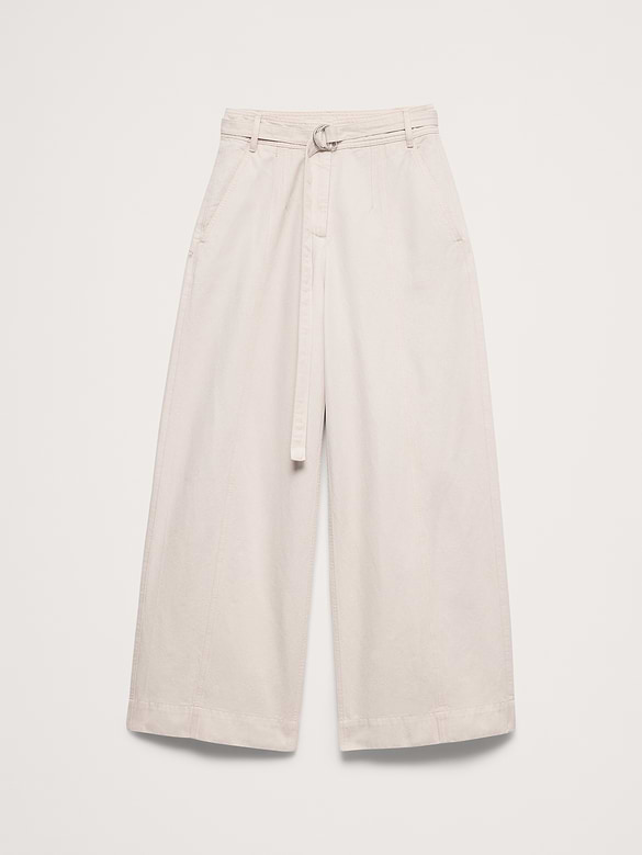 High-Rise Wide-Leg Utility Pant
