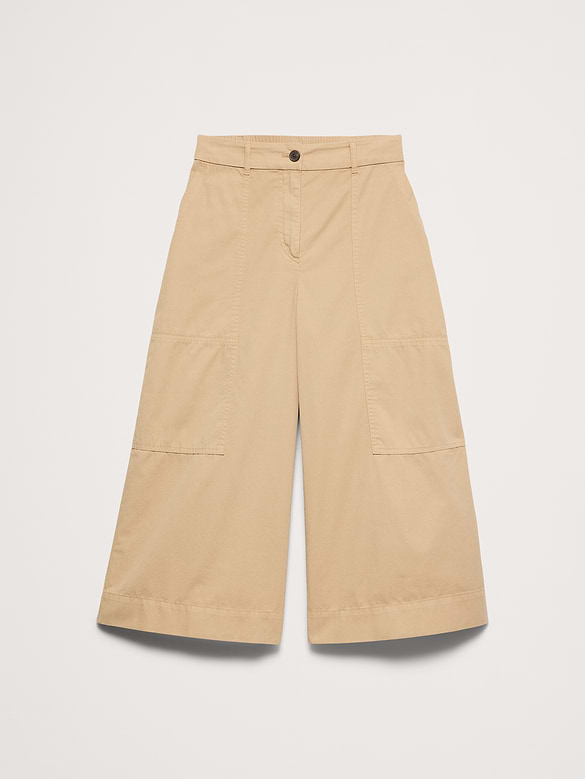 Cotton Twill Culotte