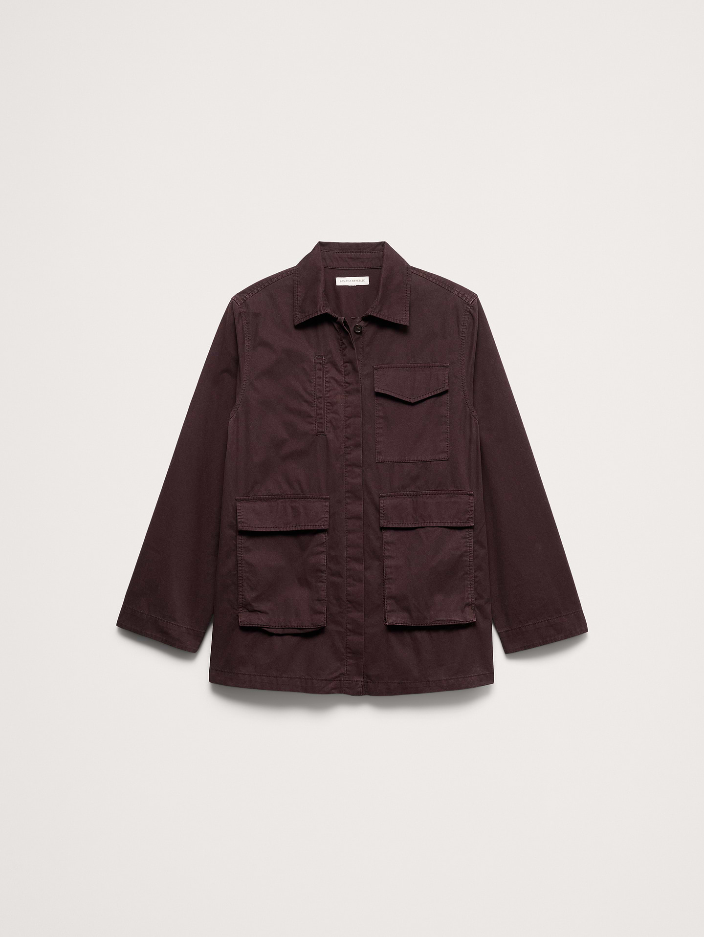 Image number 4 showing, Cotton Twill Shirt Jacket