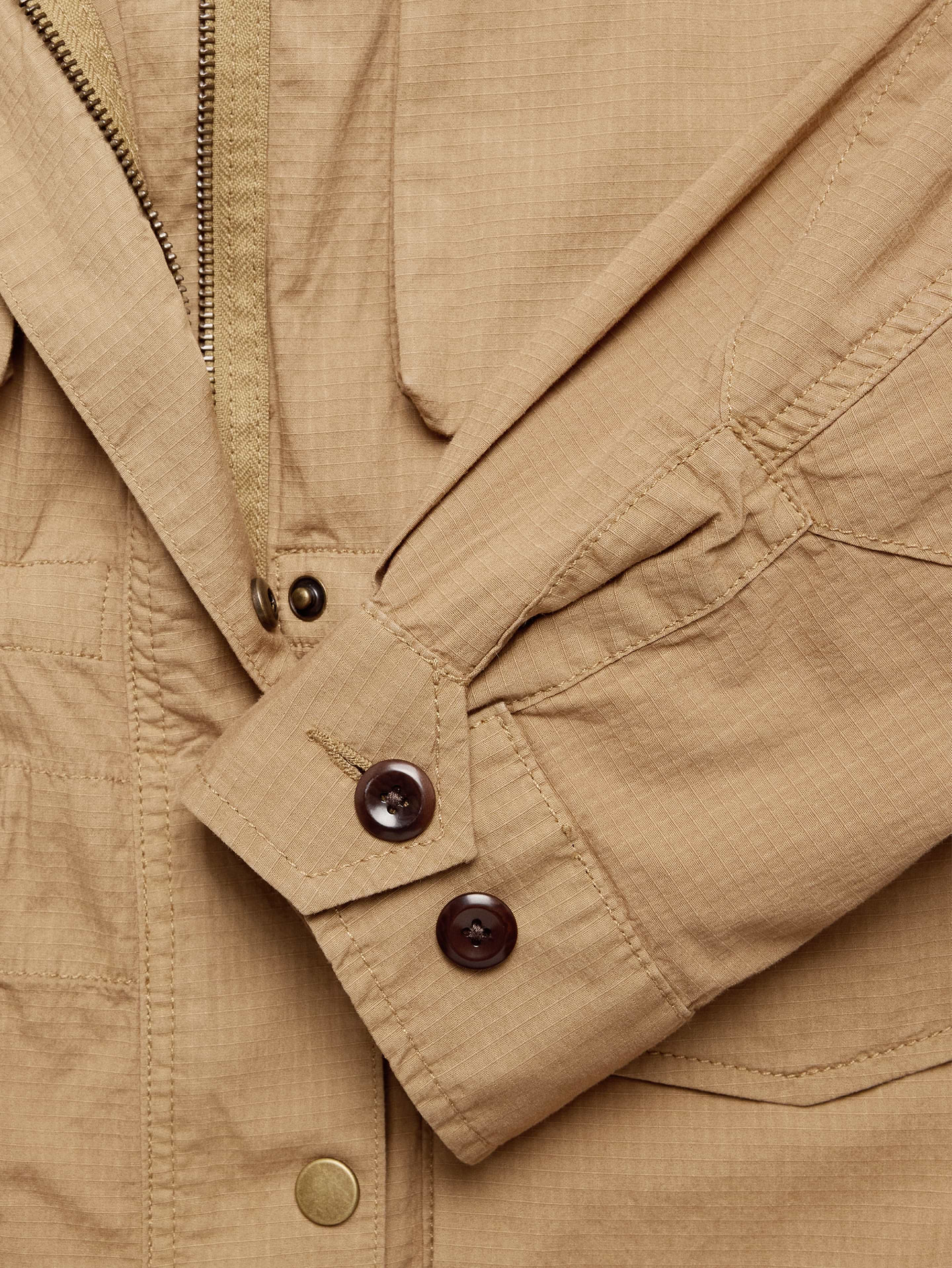 L'image numéro 7 présente Blouson d’aviateur en coton indéchirable