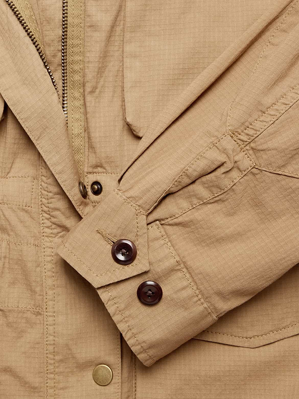 Blouson d’aviateur en coton indéchirable