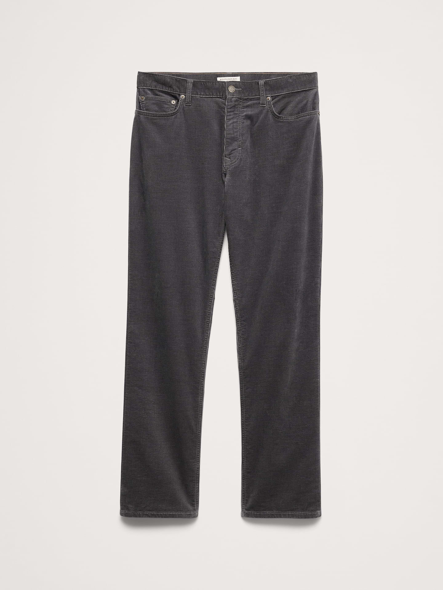 L'image numéro 4 présente Pantalon Voyageur droit en velours côtelé