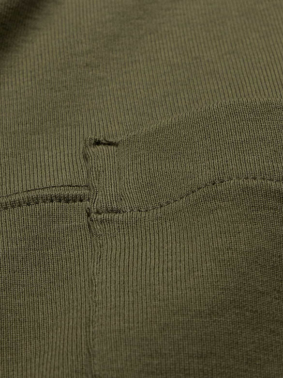 Cotton Mock-Neck Pullover