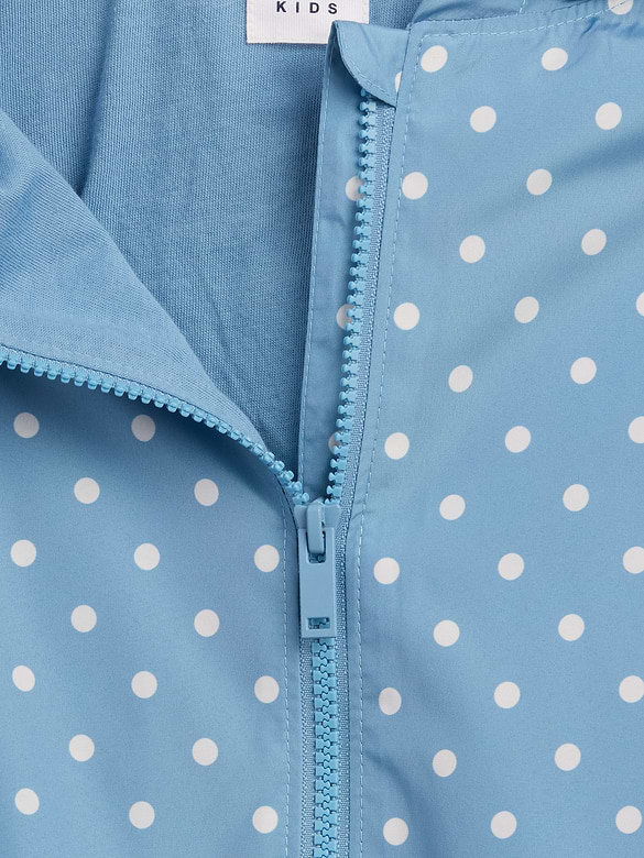 Kids Relaxed Print Windbreaker