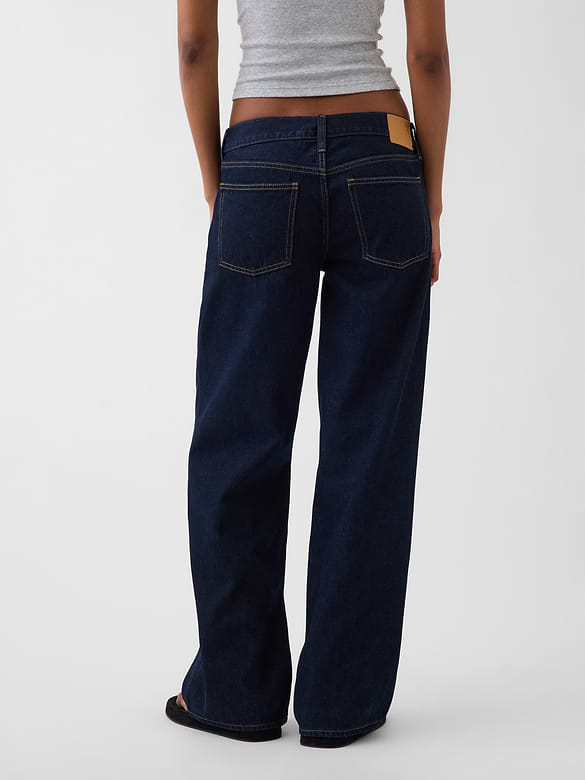 The Hailey Low Rise Loose Jean