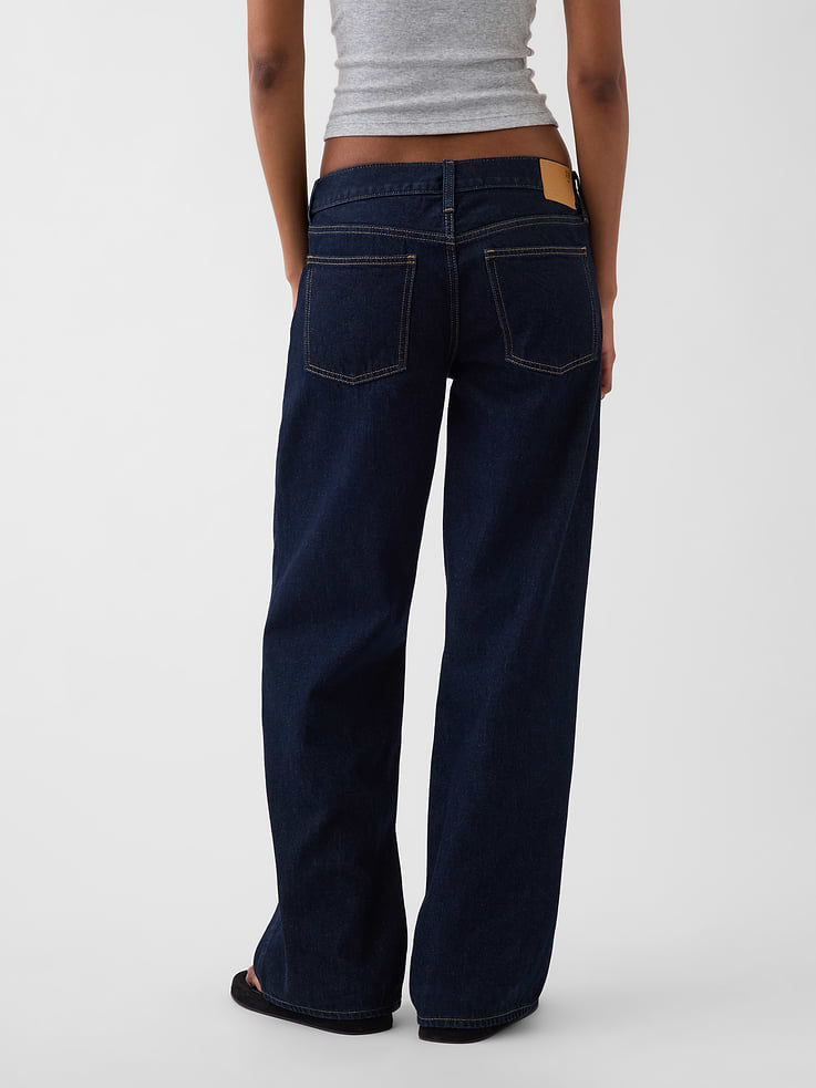 L'image numéro 3 présente Le jean ample à taille basse Hailey