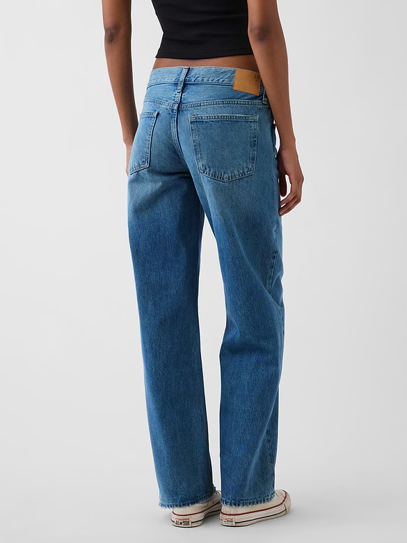 The Hailey Low Rise Loose Jean