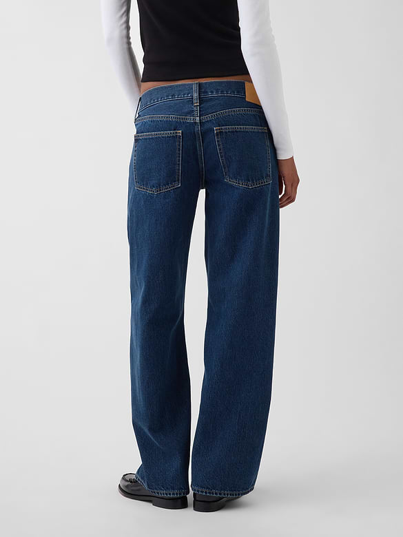 The Hailey Low Rise Loose Jean