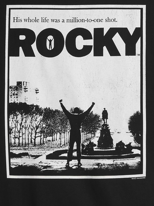 Rocky Everyday Soft Relaxed Graphic T-Shirt