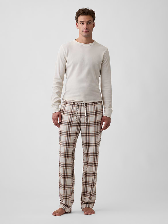 Relaxed Flannel PJ Pants