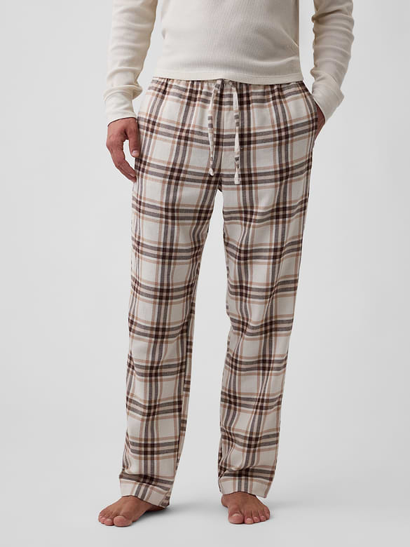 Relaxed Flannel PJ Pants