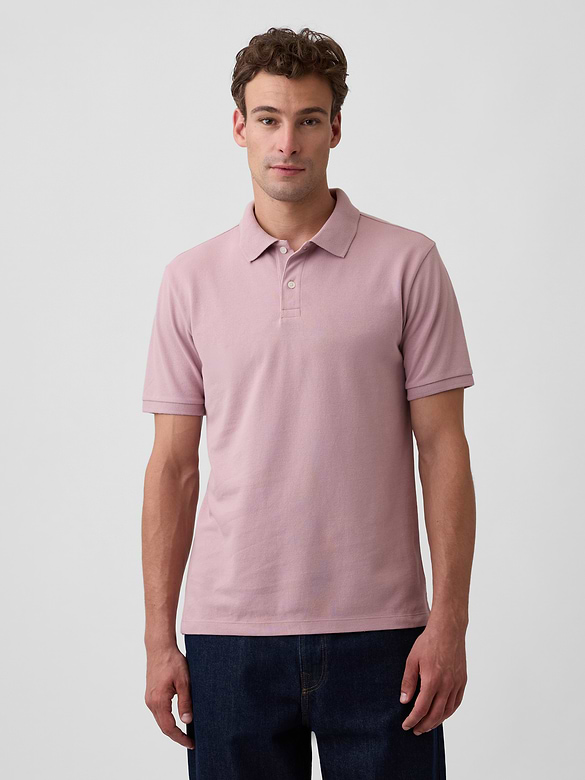 Stretch Pique Polo Shirt