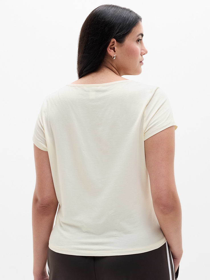 Image number 5 showing, Foundation Cap Sleeve Tee