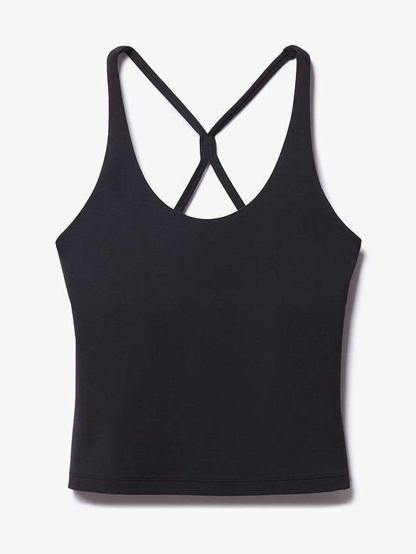 Transcend Crossback Built-In Bra Tank