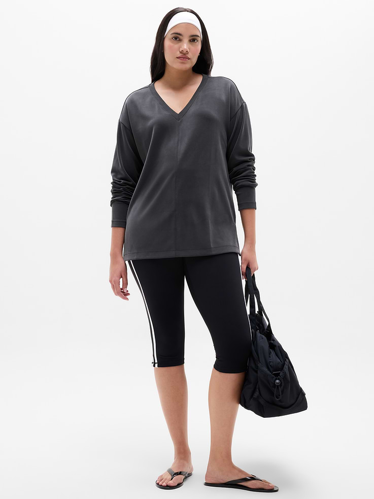 Image number 4 showing, Seasoft V Neck Sweatshirt