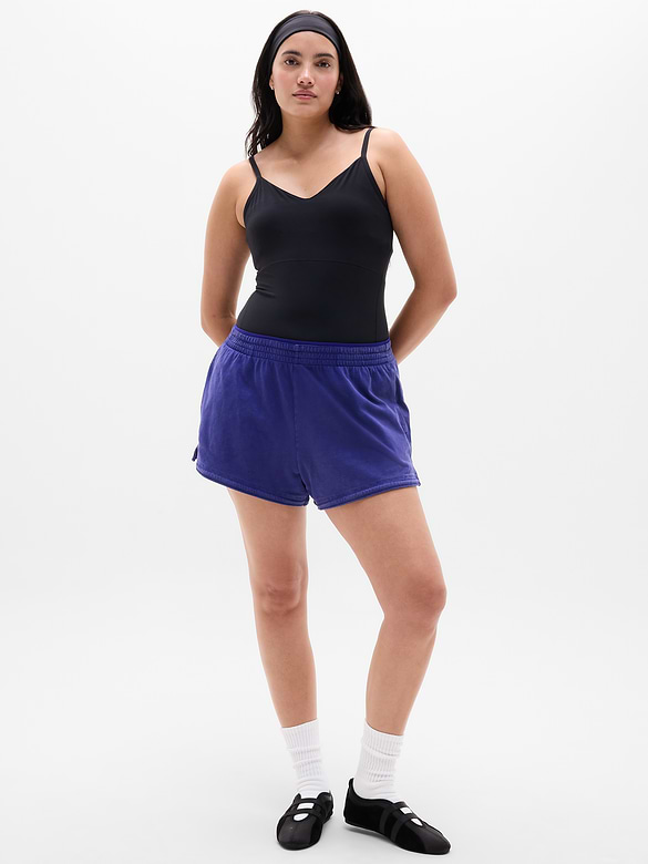 Airy Cotton Terry Snow Wash Shortie