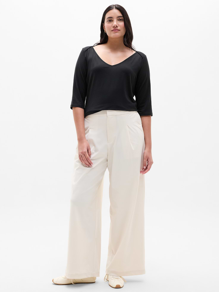 Image number 4 showing, Foundation Midi Sleeve Tee