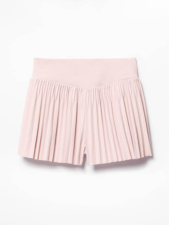 Featherweight Plissé Run Short