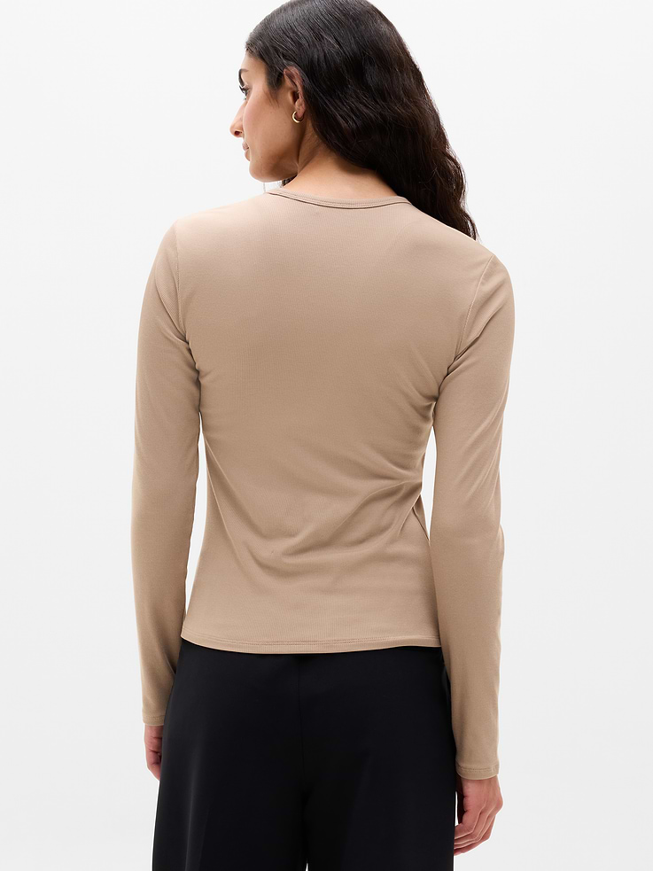 Image number 3 showing, Signature Rib Top