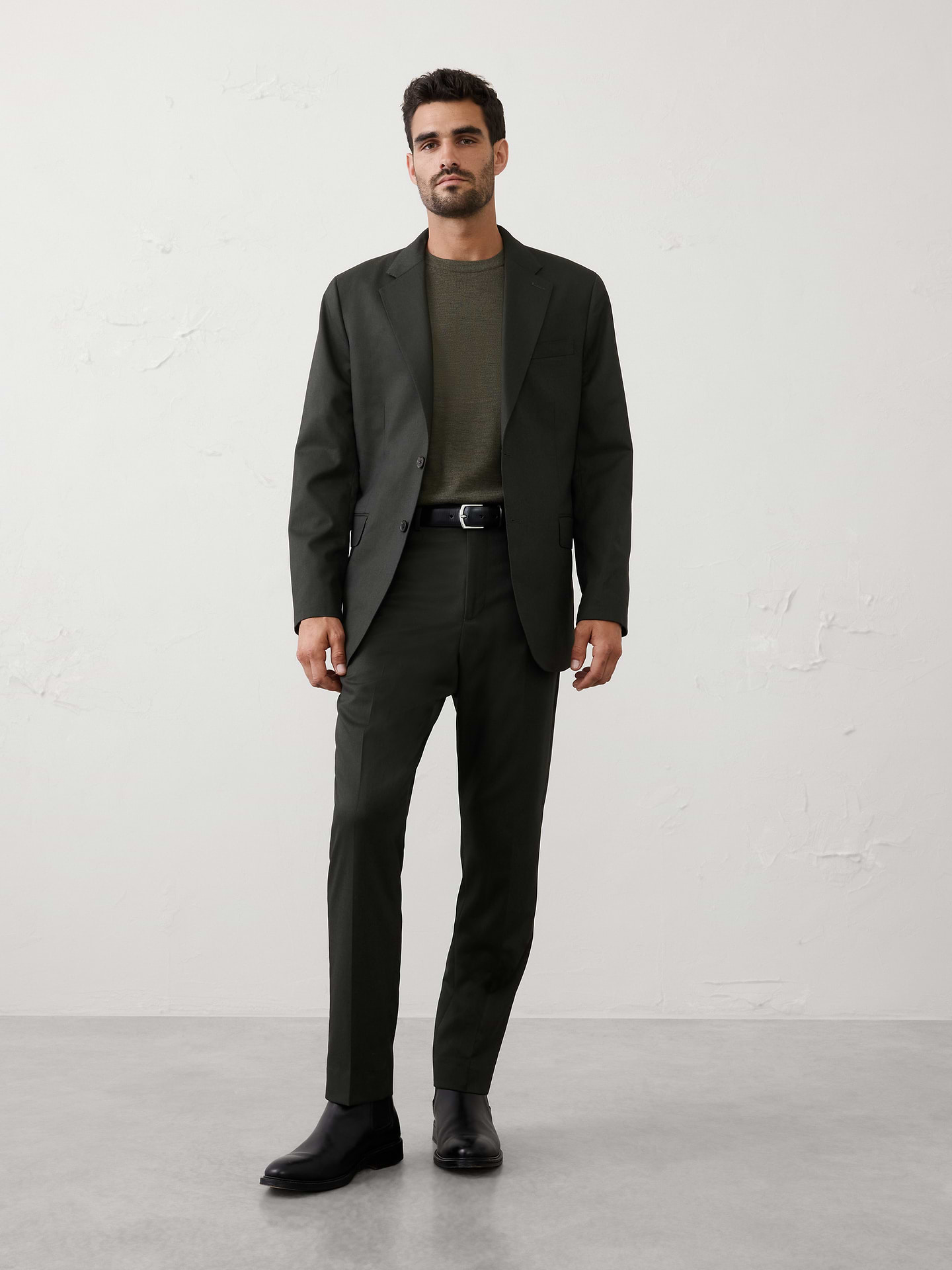 Image number 1 showing, Dobby Suit Trouser
