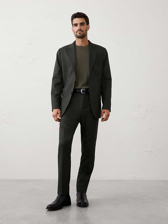 Dobby Suit Trouser