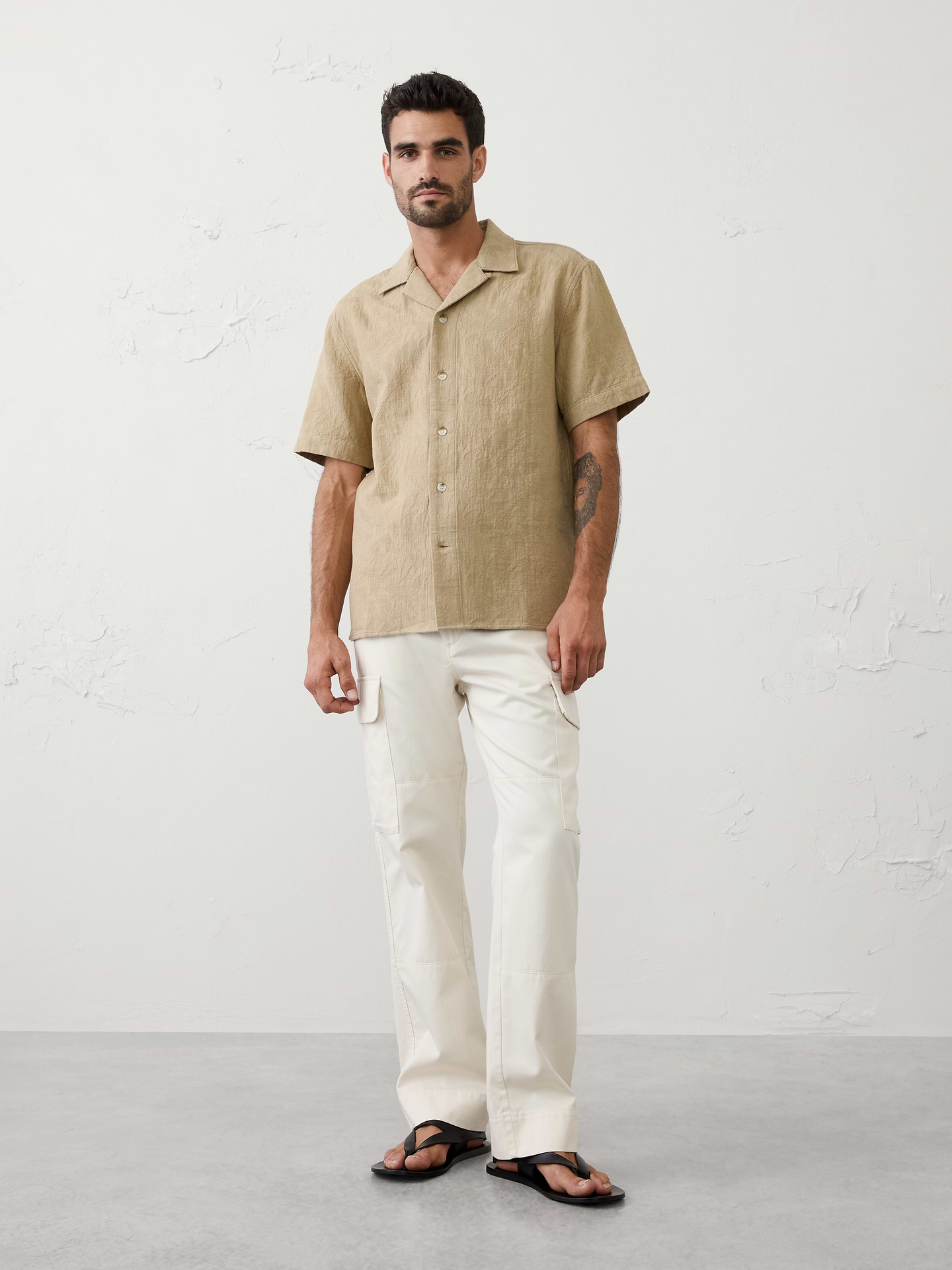 Image number 1 showing, Standard-Fit Coastal Resort Shirt